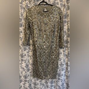 Elegant Sequin Embellished Dress